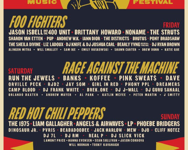 BOSTON CALLING 2020 MUSIC FESTIVAL RIGHT HERE @ HARVARD FEATURING A REUNITED RAGE AGAINST THE MACHINE, FOO FIGHTERS, & RED HOT CHILI PEPPERS 🔥